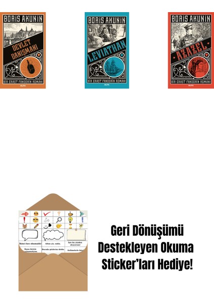 Devlet Danışmanı + Leviathan + Azazel + Okuma Sticker'ları