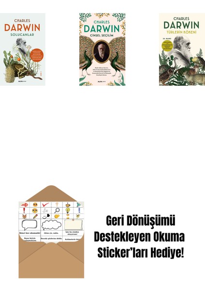 Solucanlar + Cinsel Seçilim + Türlerin Kökeni + Okuma Sticker'ları