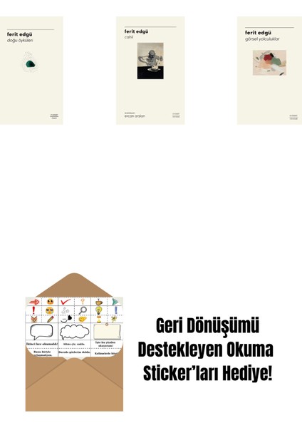 Doğu Öyküleri + Cahil (Ciltli) + Görsel Yolculuklar + Okuma Sticker'ları