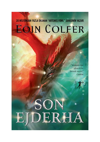 Son Ejderha + Artemis Fowl 6 - Zaman Paradoksu + Artemis Fowl 4 - Opal’in Oyunu + Okuma Sticker'ları