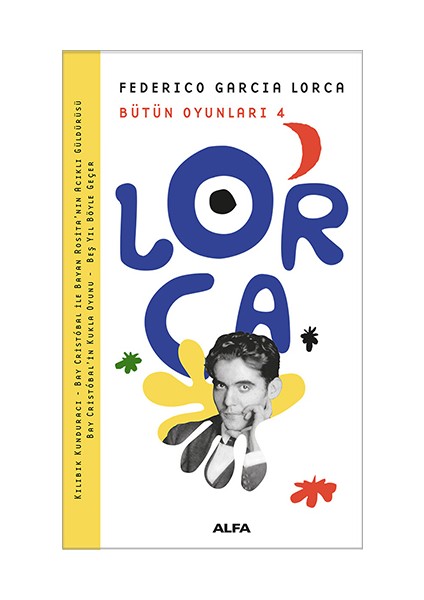 Lorca Bütün Oyunları 4 + Bernarda Alba’nın Evi Mariana Pineda + Kanlı Düğün Yerma + Okuma Sticker'ları