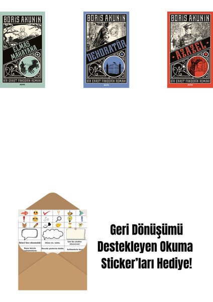 Elmas Mahayana + Dekoratör + Azazel + Okuma Sticker'ları