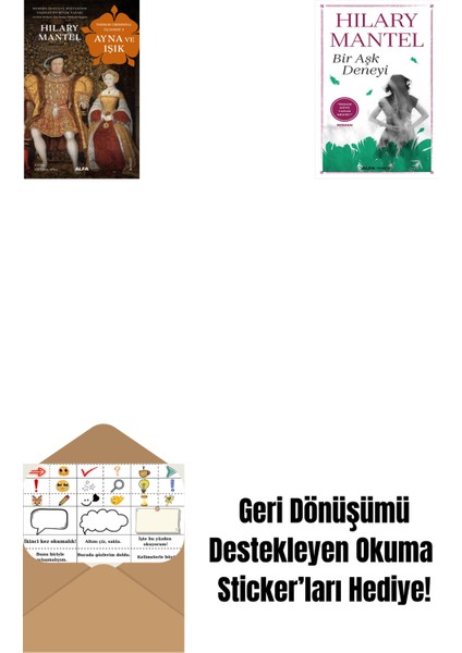 Ayna ve Işık + Bir Aşk Deneyi + Okuma Sticker'ları