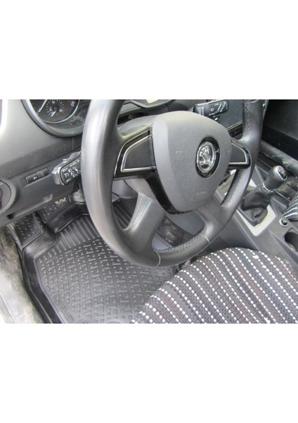 Skoda Octavıa 3D Siyah Havuzlu Paspas 2013 ve 2020