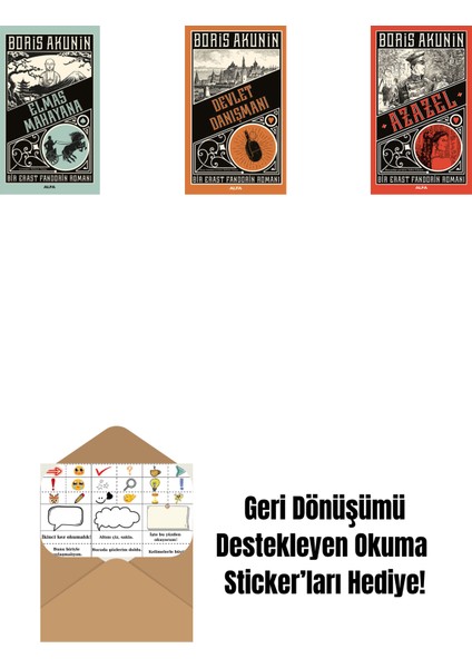 Elmas Mahayana + Devlet Danışmanı + Azazel + Okuma Sticker'ları