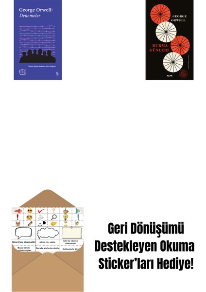 Everest Açıkhava 24 - Denemeler + Burma Günleri + Okuma Sticker'ları