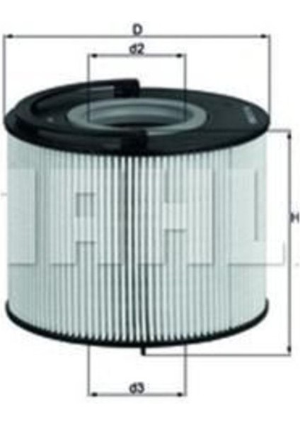Mahle KX192D Mazot Fıltresı Touareg 06- / Q7 / Uyumlu Cayenne 3.0 V6 Tdı 3.0 Tdı 4.2tdı