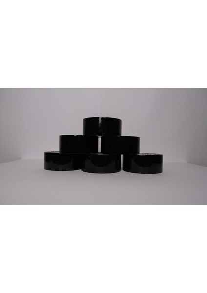 45 mm x 100 M Renkli Koli Bandı- Siyah 6 Adet