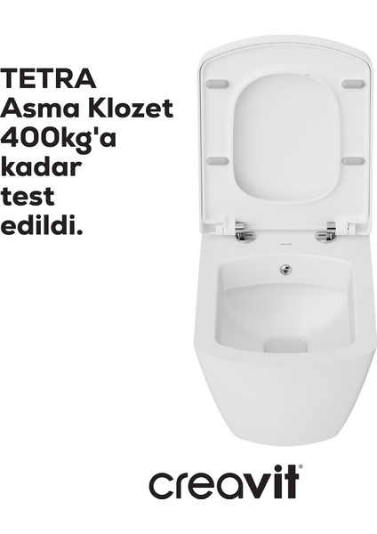 Tetra Duroplast Yavaş Kapanan Klozet Kapaklı Beyaz Set modelleri