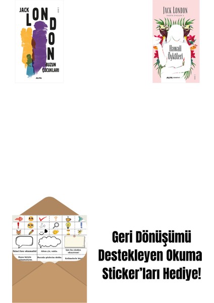 Buzun Çocukları + Hawaii Öyküleri + Okuma Sticker'ları