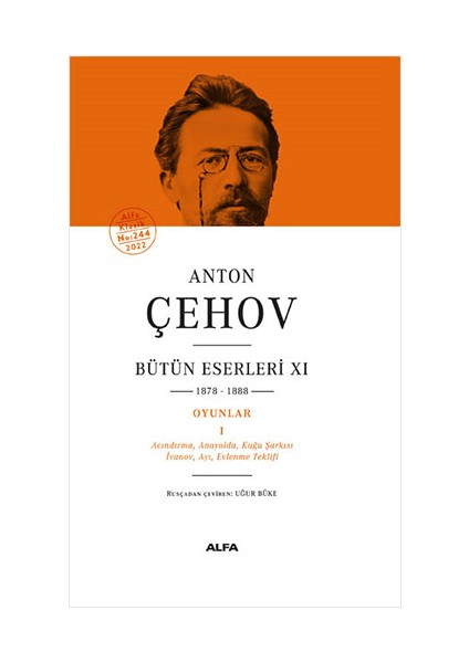 Anton Çehov Bütün Eserleri 14 (Ciltli) + Anton Çehov Bütün Eserleri 11 (Ciltli) + Okuma Sticker'ları