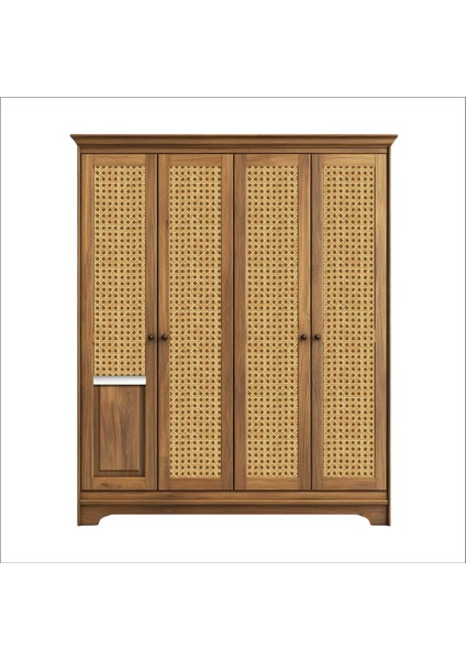Hasır Rattan Desenli Kendinden Yapışkanlı Laminasyonlu Dolap, Şifonyer, Komodin Kaplama Folyosu fırsatları
