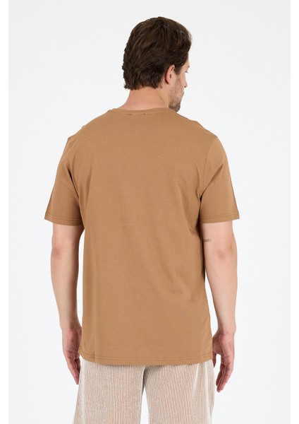 Erkek %100 Pamuk Bisiklet Yaka Kısa Kollu Baskılı T-Shirt Rahat ve Şık Günlük Tişört 0106 indirimleri