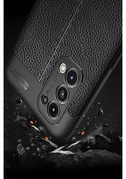 Newface Oppo Reno 5 Pro Kılıf Auto Focus Kapak - Siyah