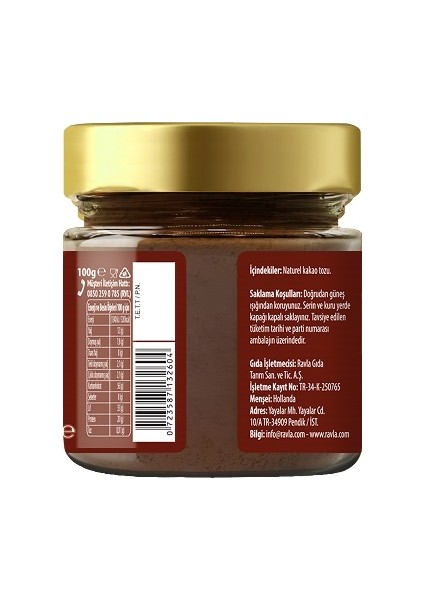 Naturel Kakao Tozu - 100G fırsatları
