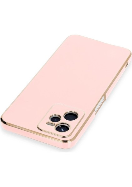 Newface Realme C35 Kılıf Volet Silikon - Pembe modelleri