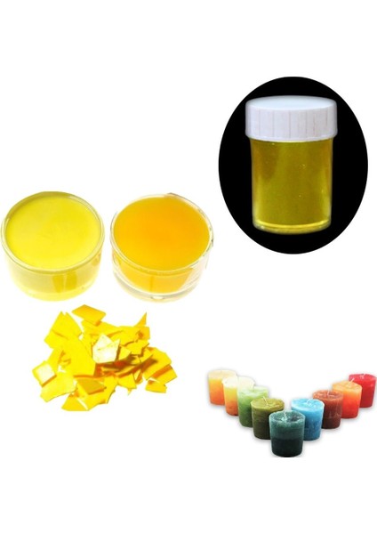 Toz Mum Boyası - Sarı 10GR modelleri
