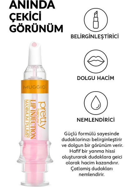 Lip Injection Dudak Dolgunlaştırıcı ve Parlatıcı Jel fiyatları