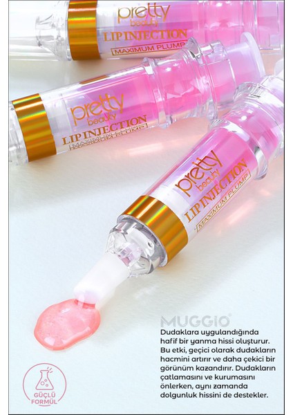 Lip Injection Dudak Dolgunlaştırıcı ve Parlatıcı Jel modelleri
