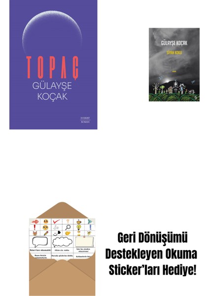 Topaç + Siyah Koku + Okuma Sticker'ları