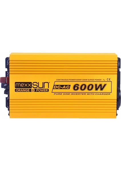 Mexxsun 600 Watt 12V/220V Tam Sinus Şarjlı Inverter