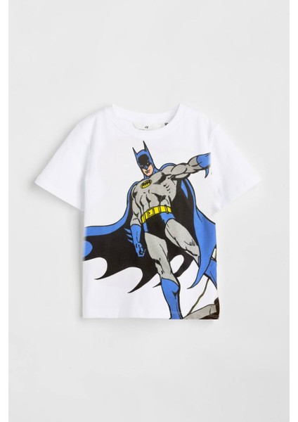 Batman Baskılı Erkek Çocuk Tişörtü