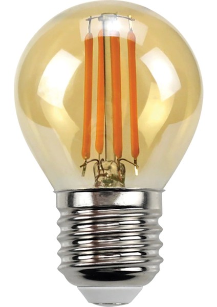 Noas YL92 2010 Flament 4W LED Ampul Amber 1800K E27 Duy