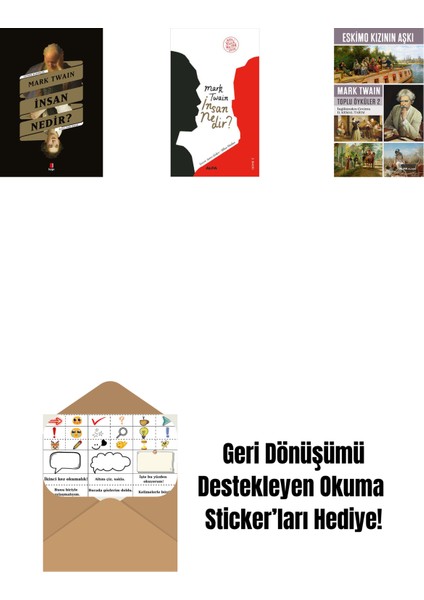 Insan Nedir? + Insan Nedir? + Eskimo Kızının Aşkı + Okuma Sticker'ları