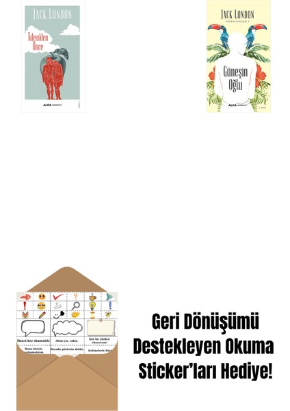 Âdem'den Önce + Güneşin Oğlu + Okuma Sticker'ları