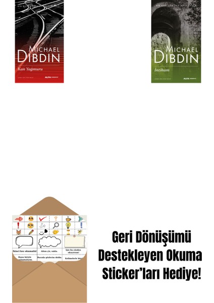 Kan Yağmuru + Intikam + Okuma Sticker'ları