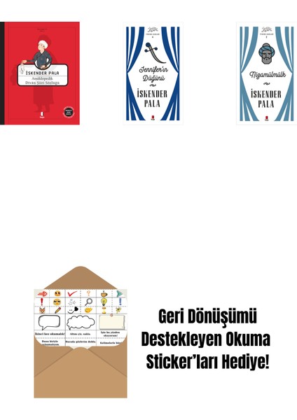 Ansikolopedik Divân Şiiri Sözlüğü (Ciltli) + Jennifer’ın Düğünü (Ciltli) + Nizamülmülk (Ciltli) + Okuma Sticker'ları