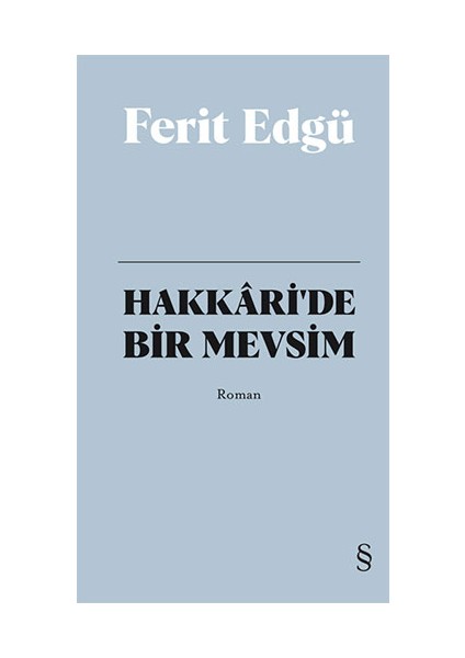 Biçimler, Renkler, Sözcükler + Hakkâri'de Bir Mevsim + Hakkâri'de Bir Mevsim (Bez Ciltli) + Okuma Sticker'ları