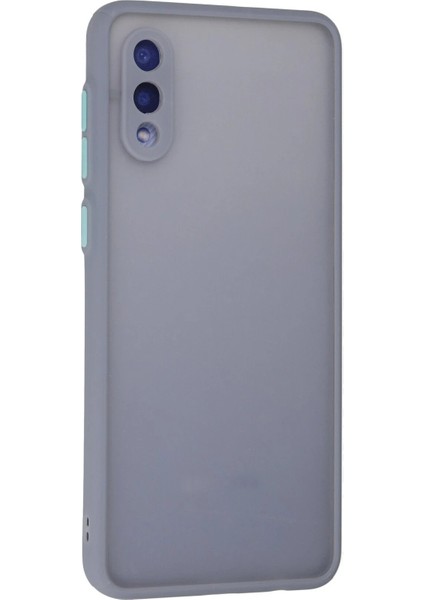 Newface Samsung Galaxy A02 Kılıf Montreal Silikon Kapak - Gri modelleri