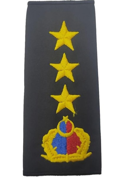 Single Sword Jandarma Asayiş Harici Nakış Rütbe Albay