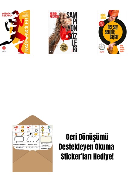 Rağmenciler - Akacak Azim Damarda Durmaz! + Şampiyon Sözleri + Her Şey Seninle Başlar + Okuma Sticker'ları