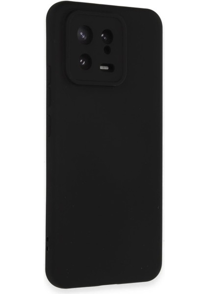 Newface Xiaomi Mi 13 Kılıf Nano Içi Kadife Silikon - Siyah fiyatları