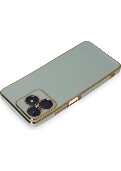 Newface Realme C53 Kılıf Volet Silikon - Açık Yeşil modelleri