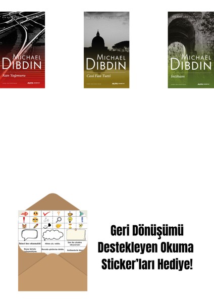 Kan Yağmuru + Cosi Fan Tutti + Intikam + Okuma Sticker'ları