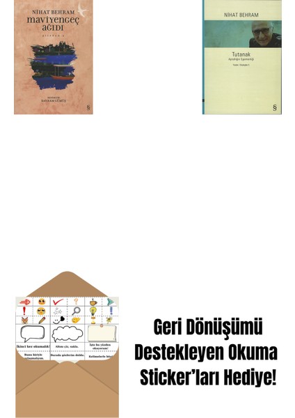 Maviyengeç Ağıdı + Tutanak + Okuma Sticker'ları