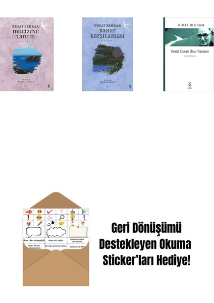 Mucizeye Tanım + Bahar Karşılaması + Kında Duran Onur Paslanır + Okuma Sticker'ları