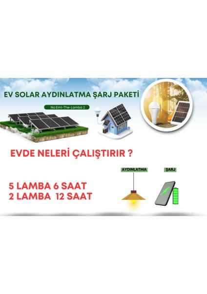 Solar Aydınlatma ve Cep Telefonu Şarj Seti Güneş Enerjili fiyatları