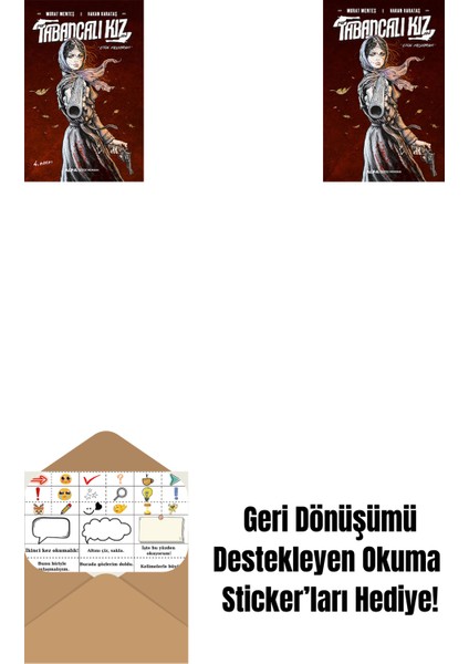 Tabancalı Kız + Tabancalı Kız (Ciltli) + Okuma Sticker'ları