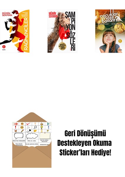 Rağmenciler - Akacak Azim Damarda Durmaz! + Şampiyon Sözleri + Çocuklar Nasıl Başarır? + Okuma Sticker'ları