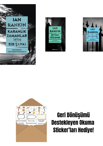 Karanlık Zamanlar Için Bir Şarkı + Şeytanı Yeğlemek + Çıkış Müziği + Okuma Sticker'ları