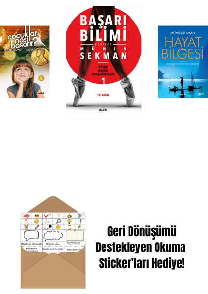 Çocuklar Nasıl Başarır? + Başarı Bilimi + Hayat Bilgesi 2 + Okuma Sticker'ları