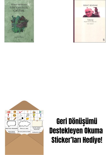 Gözyaşının Çağrısı + Tekzip + Okuma Sticker'ları