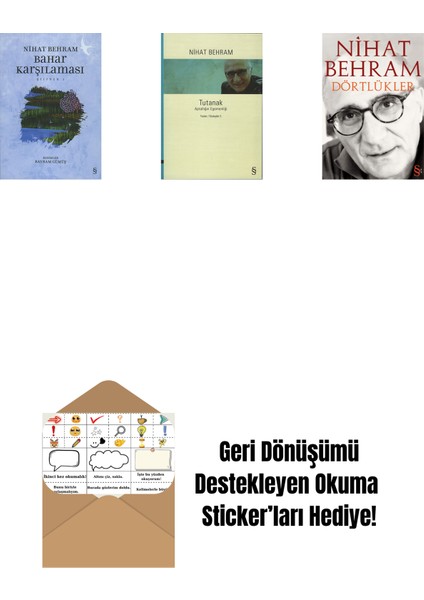 Bahar Karşılaması + Tutanak + Dörtlükler + Okuma Sticker'ları