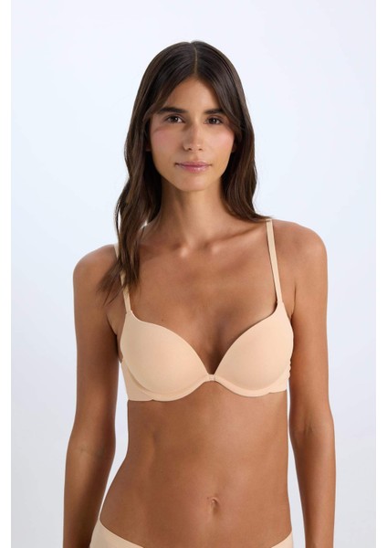 Ekstra Dolgulu Micro Full Push Up Tişört Bra-Fall in Love T8478AZ25SP