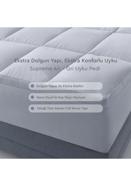 Supreme Air Uyku Pedi - Gri