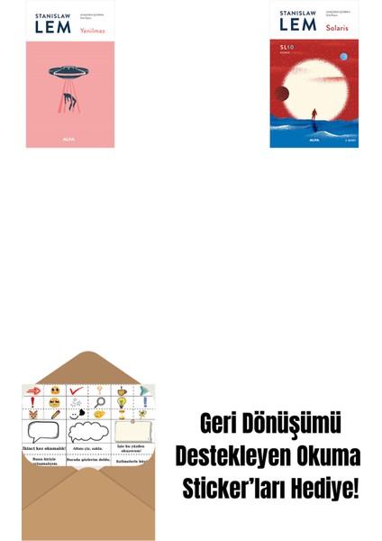 Yenilmez + Solaris (SL10) + Okuma Sticker'ları